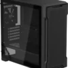 670 (1) GIGABYTE C102 GLASS Black Mid Tower PC Case - Micro ATX, 4mm Tempered Glass, 360mm Radiator Support - GP-C102G