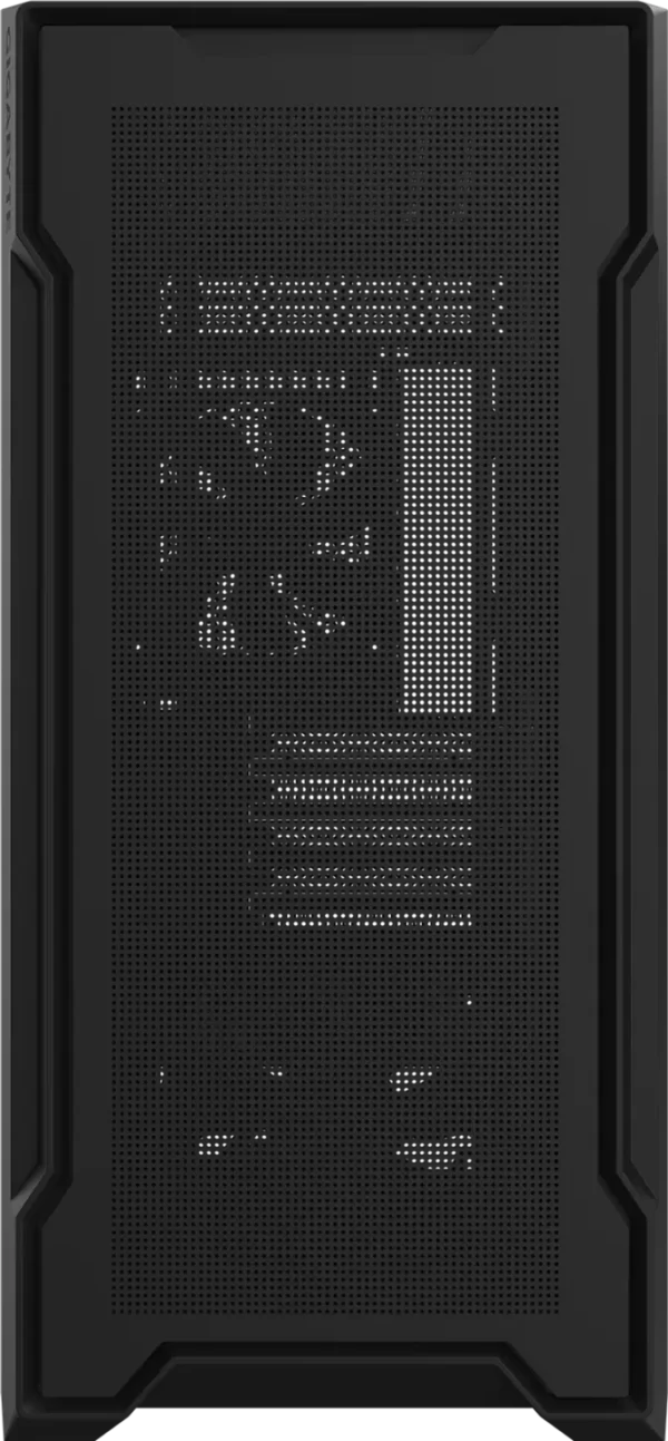 670 (2) GIGABYTE C102 GLASS Black Mid Tower PC Case - Micro ATX, 4mm Tempered Glass, 360mm Radiator Support - GP-C102G