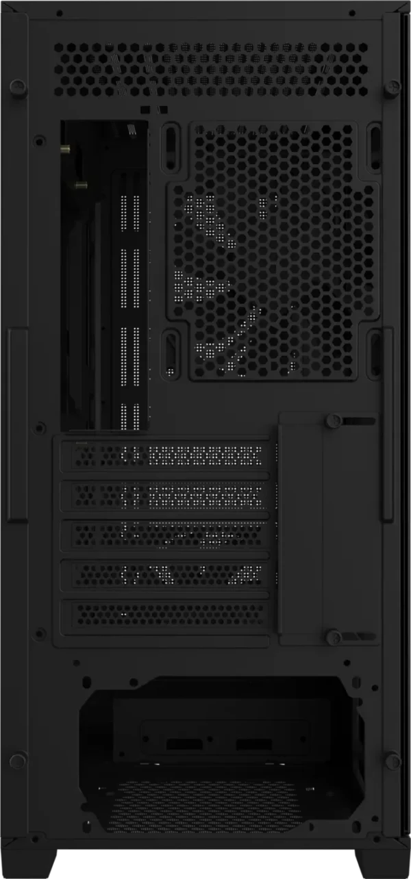 670 (3) GIGABYTE C102 GLASS Black Mid Tower PC Case - Micro ATX, 4mm Tempered Glass, 360mm Radiator Support - GP-C102G