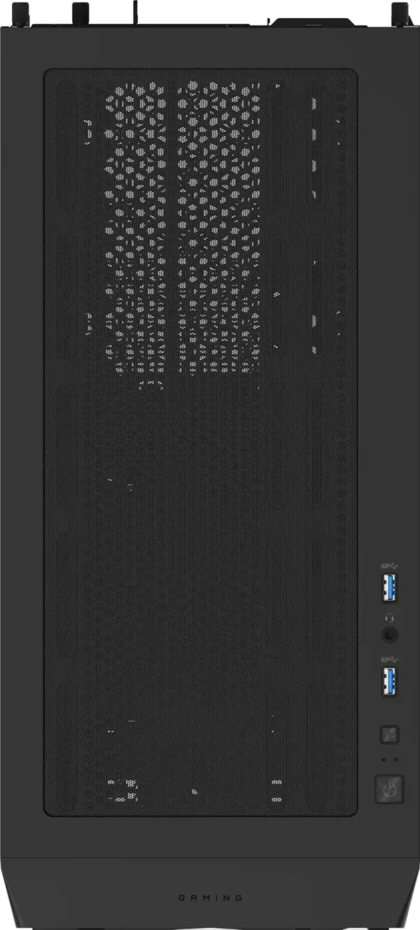 670 (4) GIGABYTE C102 GLASS Black Mid Tower PC Case - Micro ATX, 4mm Tempered Glass, 360mm Radiator Support - GP-C102G