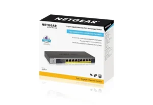 GS108LP_productcarousel_6_tcm148-126120 NETGEAR 8-Port Gigabit Ethernet PoE+ Unmanaged Switch with FlexPoE 60W Power Budget and RJ-45 Ports - GS108LP-100AJS