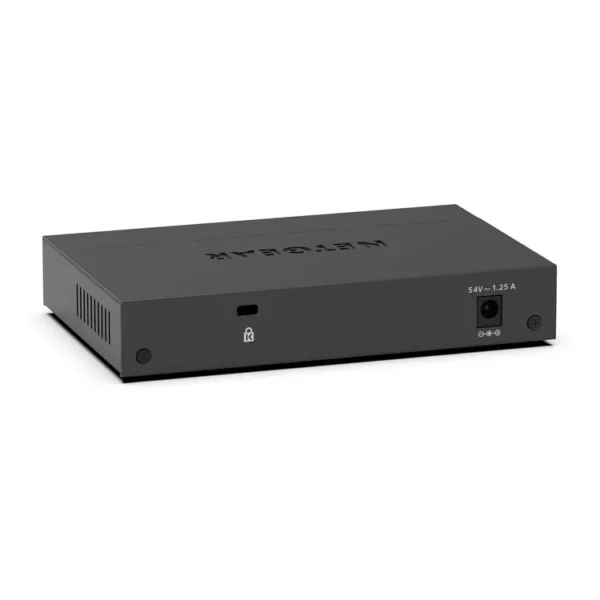 1623758513_IMG_1551185 NETGEAR - 5-Port Gigabit Ethernet PoE+ Compliant Managed Switch - 63W Budget - 10 Gb/s Switching Capacity - GS305EP-100NAS