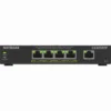 NETGEAR - 5-Port Gigabit Ethernet Plus Switch - 4x PoE+ 120W Total Power Budget - 10Gbps Fabric - GS305EPP-100NAS