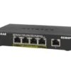 efec00c58b853ff40fe26c40c909b9d67f676620_1662865__normalized_image1 NETGEAR - 5-Port Gigabit Ethernet Unmanaged PoE+ Switch - 4x PoE Ports 63W Budget - Fanless Metal Design - GS305P-200PES