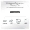 5de4480c409eddfe7325ea566872fbfe NETGEAR 5-Port Gigabit Unmanaged Ethernet Switch with 4-Port PoE+ - Black - GS305P-200UKS