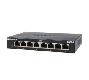 gs308v3_productcarousel_hero_image_tcm148-99670 NETGEAR 8-Port Gigabit Ethernet Unmanaged Switch - Fanless Metal Desktop/Wall Mount - GS308-300PES