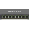 NETGEAR - 8-Port Gigabit Ethernet PoE+ Managed Switch - 62W Budget - 16 Gb/s Switching Capacity - GS308EP-100NAS