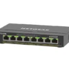 1672998940NETGS308EP-100UKS_1 NETGEAR - 8-Port Gigabit PoE+ Smart Managed Plus Network Switch with 16 Gbps Capacity and VLAN Support - GS308EP-100UKS