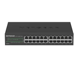 front_top_982x980-GS324v2_tcm148-114164-copy NETGEAR 24-Port Gigabit Ethernet Unmanaged Switch - Desktop/Rackmount - Version 2.0 - GS324-200EUS