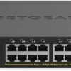 NETGEAR 24-Port Gigabit Ethernet Unmanaged Switch with 16 PoE+ Ports and 190W Power Budget - GS324P-100AJS