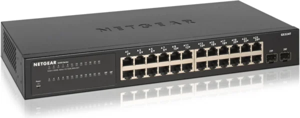4a5d654cfbf78d70e0cabdd94de9a169-hi NETGEAR - S350 24-Port Gigabit PoE+ Smart Managed Pro Switch with 2 SFP Uplinks and 190W Budget - GS324TP-100EUS