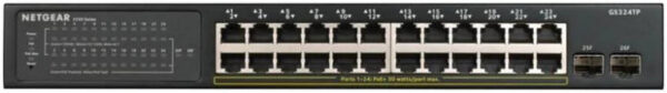 4f092c6624d9c6d2dec0e625445048e1-hi NETGEAR - S350 24-Port Gigabit PoE+ Smart Managed Pro Switch with 2 SFP Uplinks and 190W Budget - GS324TP-100EUS