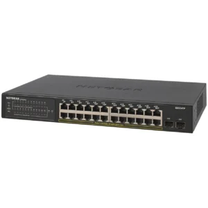 8698426-2 NETGEAR S350 Series 24-Port Gigabit Smart Managed Pro PoE+ Switch with 2 SFP Ports - GS324TP-100NAS