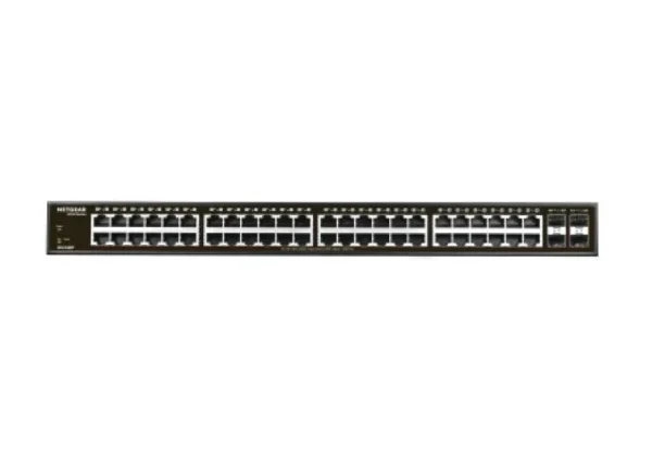 GS348_productcarousel_1_tcm148-99603 NETGEAR - 48-Port Gigabit Ethernet Unmanaged Switch - Fanless Desktop Rackmount Metal Housing - GS348-100AJS