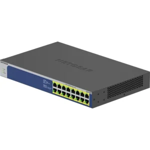 NETGEAR 16-Port Gigabit Ethernet High-Power PoE+ Unmanaged Switch (260W) - GS516PP-100NAS