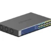 NETGEAR 16-Port Gigabit Unmanaged Switch with 8 Ultra60 PoE++ and 8 PoE+ Ports 380W - GS516UP-100EUS