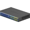 NETGEAR 16-Port Gigabit Unmanaged Switch with 8 Ultra60 PoE++ and 8 PoE+ Ports 380W - GS516UP-100EUS