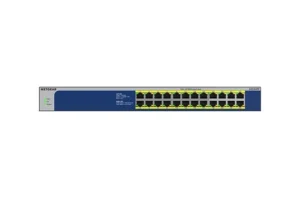 NETGEAR - 24-Port Gigabit High-Power PoE+ Unmanaged Switch - 300W Power Budget & Plug-and-Play - GS524PP-100EUS