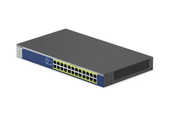 NETGEAR - 24-Port Gigabit High-Power PoE+ Unmanaged Switch - 300W Power Budget & Plug-and-Play - GS524PP-100EUS