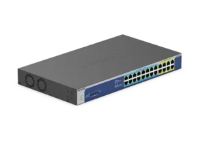 NETGEAR - 24-Port Gigabit Unmanaged Switch - 480W PoE Budget with 16 PoE++ and 8 PoE+ Ports - GS524UP-100EUS