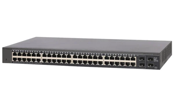 GS748T-500AJS NETGEAR ProSAFE 48-Port Gigabit Smart Managed Pro Switch with 4 SFP Ports - GS748T-500AJS