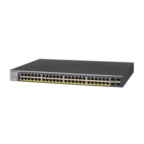GS752TP-3 NETGEAR ProSafe 48-Port Gigabit Ethernet PoE+ Smart Managed Pro Switch with 4 SFP Slots - GS752TP-200NAS