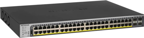 75ff57215da9bff301d38fd1a8ce16c9-hi NETGEAR 48-Port Gigabit PoE+ Smart Managed Switch - 760W Power Budget - 4 SFP Ports - GS752TPP-100AJS