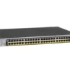 NETGEAR 48-Port Gigabit PoE+ Smart Managed Pro Switch with 4 SFP Uplinks (760W) - GS752TPP-100NAS