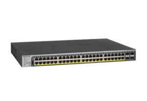 NETGEAR 48-Port Gigabit PoE+ Smart Managed Pro Switch with 4 SFP Uplinks (760W) - GS752TPP-100NAS