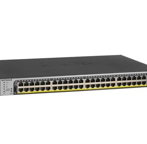 NETGEAR 48-Port Gigabit PoE+ Smart Managed Pro Switch with 4 SFP Uplinks (760W) - GS752TPP-100NAS