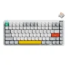 sadg4s256adg4sa5d6g NuPhy Halo75 V2 75% 83-Key Wireless Mechanical Keyboard Iconic White Blush Switch - Halo75 V2(White/Blush)