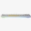 gnbfchngc NuPhy Halo75 V2 75% 83-Key Wireless Mechanical Keyboard Iconic White Blush Switch - Halo75 V2(White/Blush)