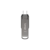 D400_slider_128GB_1 Lexar JumpDrive D400 OTG 128GB Dual Drive USB 3.1 Type-C and Type-A Black - LJDD400128G-BNQNG