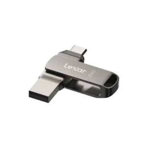 D400_slider_256GB_3 Lexar JumpDrive D400 256GB Dual Drive USB-C and USB-A Flash Drive Titanium - LJDD400256G-BNQNG