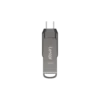 Lexar JumpDrive D400 256GB Dual Drive USB-C and USB-A Flash Drive Titanium - LJDD400256G-BNQNG