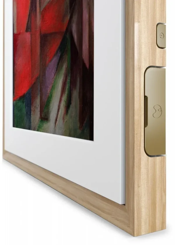 NETGEAR Meural Canvas Gen 3 21.5-Inch 1080p Full HD Smart Digital Art Frame Light Wood - MC321LW-10000S