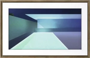 1420368_20230828_13939 NETGEAR Meural Canvas II 27 Inch Smart Digital Art Frame Walnut Dark Wood Full HD 1080p WiFi - MC327HW-10000S