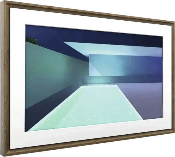 NETGEAR Meural Canvas II 27 Inch Smart Digital Art Frame Walnut Dark Wood Full HD 1080p WiFi - MC327HW-10000S