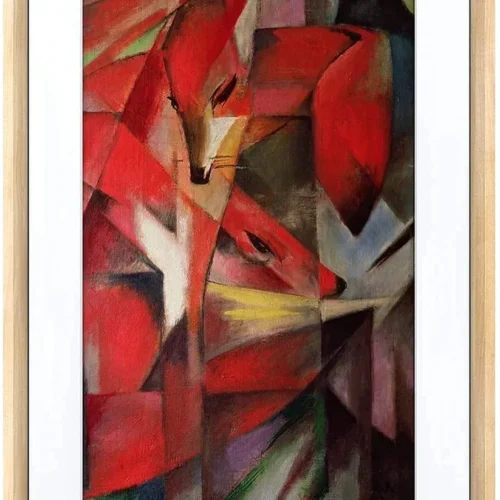 NETGEAR Meural Canvas Gen 3 27-Inch Full HD Smart Digital Art Frame in Light Wood - MC327LW-10000S