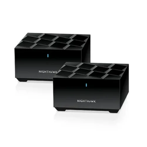 NETGEAR Nighthawk AX1800 Dual-Band WiFi 6 Mesh System Router and Satellite Bundle - MK62-100PES