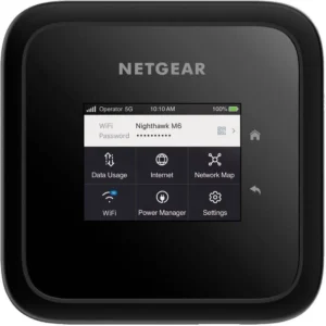 NETGEAR Nighthawk M6 5G WiFi 6 Mobile Hotspot Router Unlocked AX3600 Up to 2.5Gbps - MR6150-100EUS