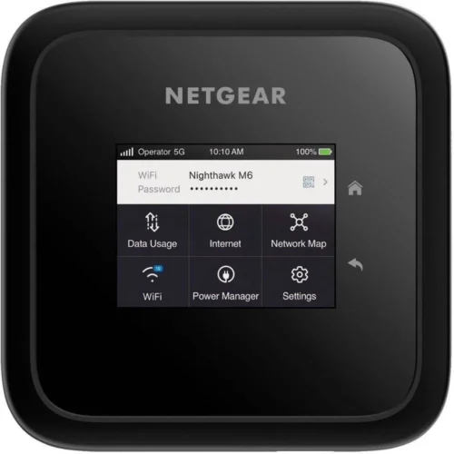 NETGEAR Nighthawk M6 5G WiFi 6 Mobile Hotspot Router Unlocked AX3600 Up to 2.5Gbps - MR6150-100EUS