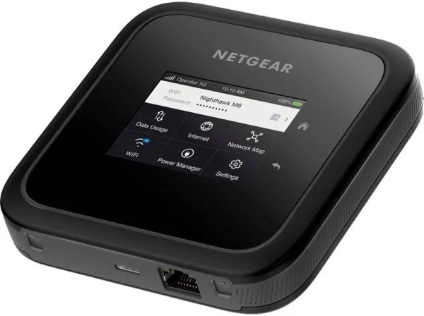 NETGEAR Nighthawk M6 5G WiFi 6 Mobile Hotspot Router Unlocked AX3600 Up to 2.5Gbps - MR6150-100EUS