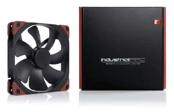 Noctua NF-A14 industrialPPC-3000 PWM 140mm Heavy-Duty Industrial Case Fan IP52 3000 RPM - NF-A14iPPC-3000 PWM