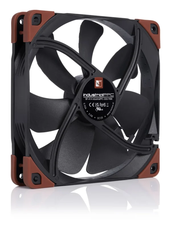Noctua NF-A14 industrialPPC-3000 PWM 140mm Heavy-Duty Industrial Case Fan IP52 3000 RPM - NF-A14iPPC-3000 PWM