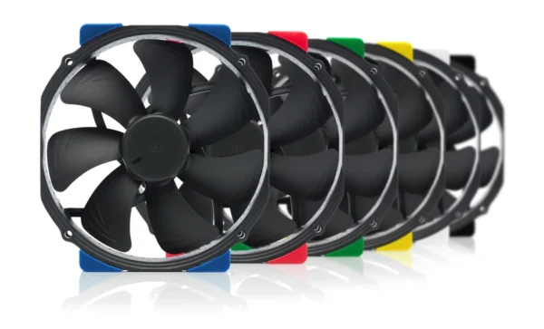 Noctua NF-A15 HS-PWM chromax.black.swap 140mm Premium Quiet Case Fan 1500 RPM - NF-A15 PWM CH.BK.S