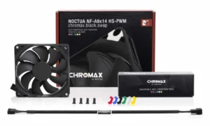 nf_a9x14_hs_pwm_chromax_black_swap_3-scaled Noctua NF-A9x14 92mm Slim Chromax Black Swap PWM Fan 2500 RPM SSO2 Bearing - NF-A9x14 PWM CH.BK.S