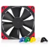 Noctua NF-F12 PWM chromax.black.swap 120mm Quiet Cooling Fan 1500 RPM SSO2 Bearing - NF-F12 PWM CH.BK.S