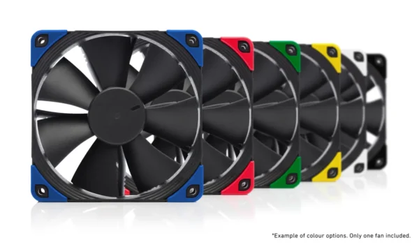 Noctua NF-F12 PWM chromax.black.swap 120mm Quiet Cooling Fan 1500 RPM SSO2 Bearing - NF-F12 PWM CH.BK.S