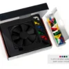 Noctua NF-F12 PWM chromax.black.swap 120mm Quiet Cooling Fan 1500 RPM SSO2 Bearing - NF-F12 PWM CH.BK.S